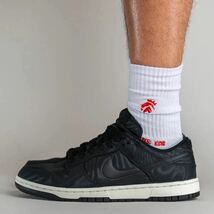 1円~ 新品 27.5cm ナイキ ダンク ロー レトロ プレミアム NIKE DUNK LOW PREMIUM スニーカー 靴 シューズ 黒 ブラック マーブル模様 人気_画像6