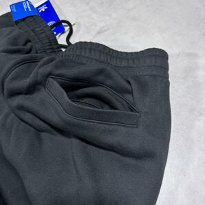 新品 2XLsize アディダスオリジナルス スウェットパンツ サークルロゴ 黒 ブラック ランニング ジョガーパンツ ジッパー付きポケット 人気の画像7