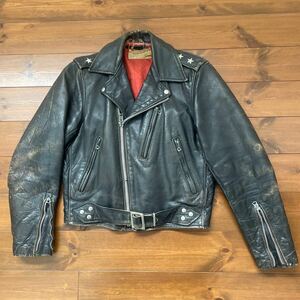 1960'S シアーズ　Vintage ライダースジャケット size38 (ビンテージ 50s ロカビリー ヘラクレス BUCO ハーレー