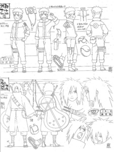 ■ナルト■疾風伝■NARUTO■＃４８０■設定資料集■