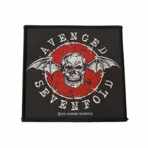 Avenged Sevenfold パッチ／ワッペン アヴェンジド・セヴンフォールド Distressed Skull