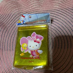 新品　レア　Tweety&Hello Kitty コンパクトミラーサンリオ ハローキティ コラボ