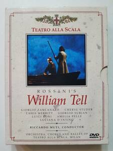 【(インポート)輸入盤中古DVD オペラ William Tell/Rossini ロッシーニ:歌劇 ウィリアム・テル Giorgio Zancanaro(ザンカナーロ)】