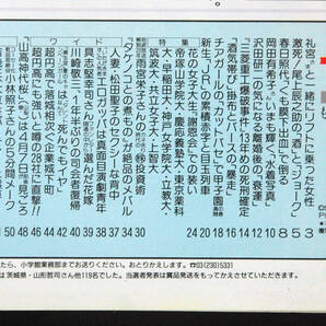 TOUCH 1987年4月14日号 岡田有希子/春日紀尾井ほか 水着 チアガール タッチの画像2