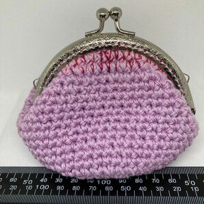 がま口ポーチ　ハンドメイド 財布　小物入れ