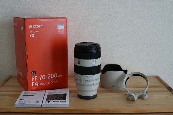 【極美品】FE 70-200mm F4 Macro G OSS II 