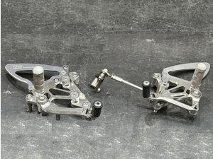 1 jpy start![ 4/29~5/5 ]TTS made racing step kit GP used NSR50/80 NSRmini NSF100nekto demo vehicle dismantlement rare rare parts 