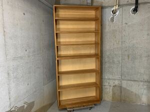 R310-0406本棚 ナチュラル 木製チェスト カントリー 書棚 飾り棚 収納棚 CDラック 収納 キャビネット