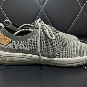 数回使用 MERRELL メレル 0119 J97465 US9.5≒27.5cm グリッドウェイ スニーカー アウトドア ニット ラウンドトゥ メンズ 春夏 カジュアルの画像4