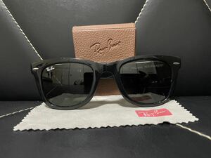 良品 Ray-Ban レイバン WAYFARER ウェイファーラー FOLDING RB4105 50□22 サングラス 折りたたみ式 ウェリントン アイウェア 眼鏡 遮光 