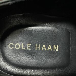 極美品 COLE HAAN コールハーン C24041 7M≒24.5cm オックスフォード レザーシューズ ビジネスシューズ ストレートチップ ブラック メンズの画像8