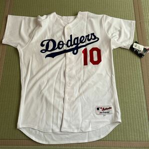 MLB ロサンゼルス ドジャース 野茂英雄 10番ユニフォーム SIZE:48 未使用品の画像1