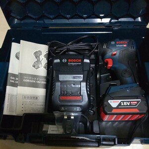 BOSCH ボッシュ18v インパクトドライバ GDR18V-200C6 &送料込み！