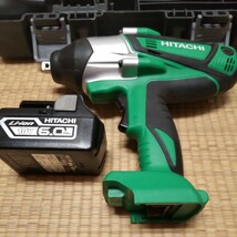 ハイコーキ　日立工機　18V インパクトレンチ　WR18DSHL 6Ahバッテリーセット＆送料込み！ _画像7