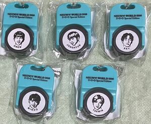 SHINee DDD スタンプ 5つセット コンプリート オニュ ジョンヒョン キー ミノ テミン 未使用