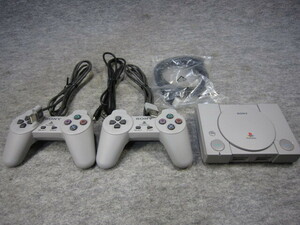 ◆SONY プレイステーションクラシック SCPH-1000R／ソニー PlayStation Classic レトロゲーム 中古◆