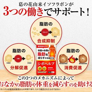 ◆賞味期限 2025.11 送料無料 ダイエット サプリ ダイエットサプリ 内臓脂肪 皮下脂肪 シボヘルシ シボヘルプ 葛の花配合 30日分の画像2