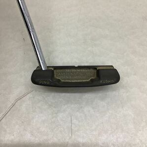 PING ピン KUSHIN クッシン KARSTEN MFG CORP PHOENIX ARIZ 85029 スリット入り パター 34インチ 純正スチールシャフトの画像1