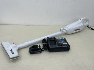 makita マキタ 10.8V 充電式クリーナー CL107FD 掃除機 紙パック式 コードレスクリーナー バッテリ BL1015 充電器 DC10SA 動作品