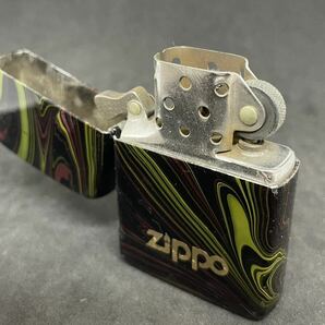 ZIPPO ジッポー 1988年製 80's オイルライター カモ柄 迷彩 ヴィンテージ 喫煙具 喫煙グッズ Zippo USA LIGHTER ケース付き 着火確認済みの画像6