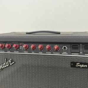 Fender super 60 Red Knob 赤ノブ ギターアンプ フルチューブ コンボ 真空管ギターアンプ フェンダー USA 動作OKの画像2