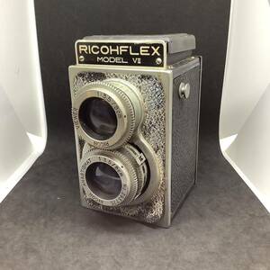 ＊【ジャンク】RICOH リコー RICOHFLEX MODEL VII レンズ RICOH VIEWER/ANASTIGMAT 1:3.5/8cm 二眼レフ フィルムカメラ 