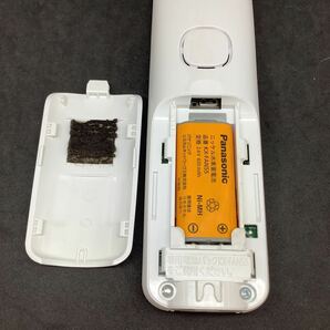 ＊【初期化済み】Panasonic パナソニック 子機 増設用子機 KX-FKD401-W 充電器付き ホワイト の画像5