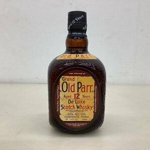 ＊【未開栓】Grand Old Parr 12年 De Luxe Scotch Whisky グランド オールドパー スコッチ ウイスキー 43% 750ml 箱付き 古酒 の画像2