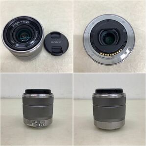 ＊【動作品】SONY ミラーレス一眼カメラ α NEX-F3Y ダブルズームレンズキット ブラック デジタルカメラ レンズ 18-55mm/55-210mm 元箱付きの画像9