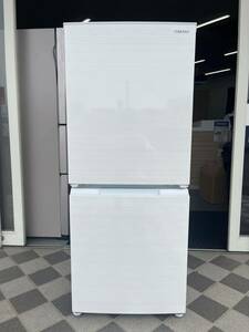 【美品】SHARP シャープ ノンフロン冷凍冷蔵庫 SJ-D15H-W 2022年製 152L 2ドア ホワイト つけかえどっちもドア 動作品 直接引取OK