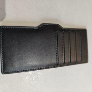 本革 ( 牛 革 ) インナー カード ケース ( 財布 の ) 黒 ブラック