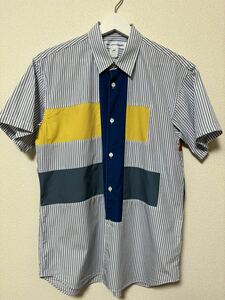  beautiful goods comme des garcons shirt Comme des Garcons shirt short sleeves shirt stripe tape junya watanabe man Junya Watanabe man 