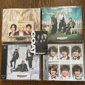 Number_i ｢GOAT｣初回生産限定盤A･B･通常盤、King ＆ Prince ｢シンデレラガール｣