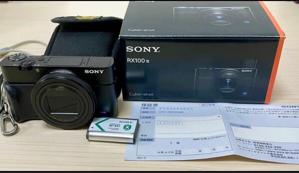 SONY Cyber-shot DSC-RX100M6 動作確認済み　カメラ　ケース
