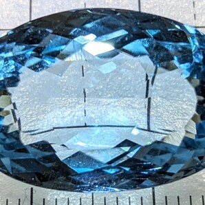 大粒 天然トパーズ 29.351ct スイスブルートパーズ ルース jewelry ソーティング付き topaz パワーストーン 特大 宝石 誕生石 裸石 天然の画像1