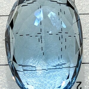 大粒 天然トパーズ 29.351ct スイスブルートパーズ ルース jewelry ソーティング付き topaz パワーストーン 特大 宝石 誕生石 裸石 天然の画像7