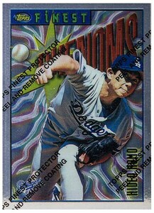 即決! 1996 野茂英雄 MLB TOPPS FINEST カード #59