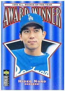 即決! 1996 野茂英雄 MLB U/D C/C Award Winner カード #795