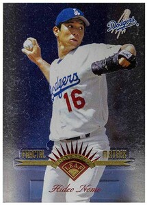 即決! 1997 野茂英雄 Donruss Leaf Fractal Mataix カード #99