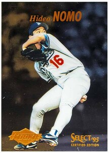 即決! 1995 野茂英雄 MLB Pinnacle Select ROOKIE カード #98