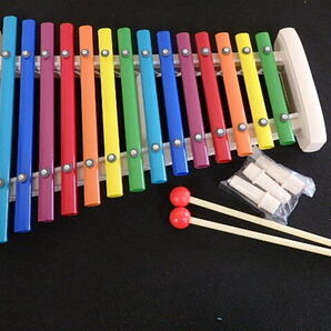 河合楽器 パイプシロホン/ 14ｓ シロホン /16ｓ まとめ売り kawai music toys 対象年齢３才以上 音楽    ∞１８の画像6
