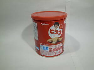 ■グリコ ビスコ 空き缶 非常食 ビスコ保存缶 小物入れなど 江崎グリコ 良品