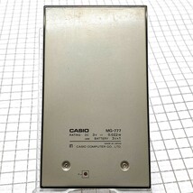 カシオ ゲーム電卓 MG-777 動作品/電池交換済み_画像2