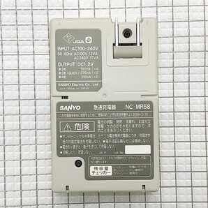 サンヨー リフレッシュ機能付き 急速充電器 NC-MR58/単3単4対応の画像2