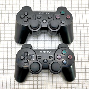 ソニー ワイヤレスコントローラー DUALSHOCK3 SIXAXIS CECHZC2J ブラック ×2個セット