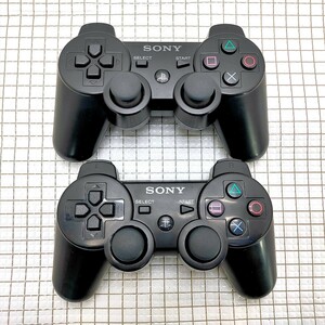  Sony wireless controller DUALSHOCK3 SIXAXIS CECHZC2J black ×2 piece set 