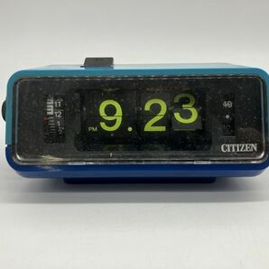 B1-315 CITIZEN DIGITAL シチズンデジタル時計 リズム時計 パタパタ時計 50/60Hz 100V-3W 昭和レトロ 置時計の画像2