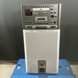 B2-566 コロムビア Columbia デノン カラオケ スピーカー CDV-1000 動作品