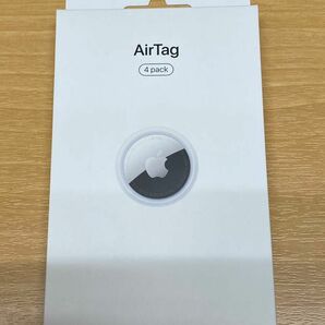 アップル　Apple 2024年4/9購入　エアタグ　airtag 4個入り　新品未開封品　正規品