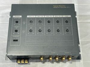 Sound Monitor FCX-1 パラメトリック イコライザー　サウンドモニター